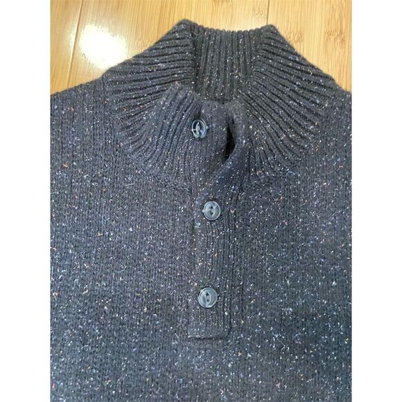 Patagonia Men's XL Multicolor Pullover Mock Neck Sweater Eco-Friendly - Picture 6 of 9